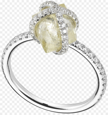 Engagement ring Diamond Jewellery Wedding ring - diamond rough 
