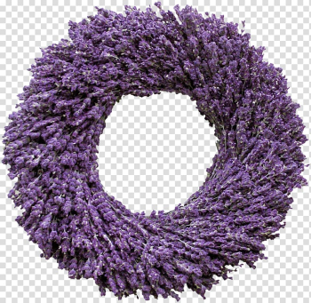 English lavender Wreath Flower French lavender, flower transparent background PNG clipart