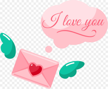 Envelope - Cartoon cute pink envelope Envelope - Cartoon cute pink envelope