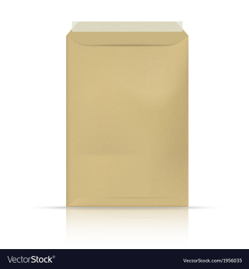 Envelope isolated on a white background vector image