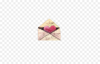 Envelope Love - Heart-shaped envelope Envelope Love - Heart-shaped envelope