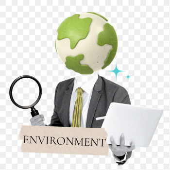 Environment word png sticker, globe | Free PNG - rawpixel