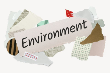 Environment word typography, aesthetic paper | Free PSD - rawpixel Environment word typography, aesthetic paper | Free PSD - rawpixel