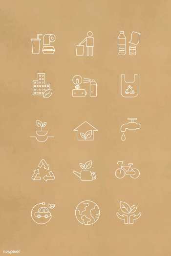 Environmental icon set | Free stock vector - 1206847 Environmental icon set | Free stock vector - 1206847