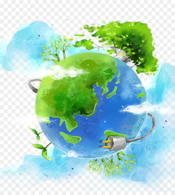 Environmental protection Poster Illustration - Creative Environmental Earth 