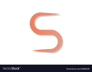 eps10 letter s monogram logo icon design