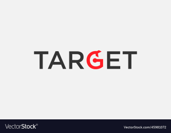 eps10 target logo design template