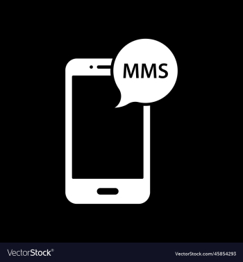eps10 white smartphone mms abstract icon eps10 white smartphone mms abstract icon