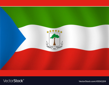 equatorial guinea flag background