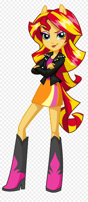 Equestria Girls Sunset Shimmer Vector - Equestria Girls Sunset Shimmer