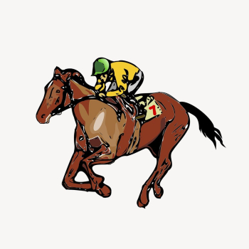 Equestrian clipart, sport vintage illustration | Free Vector - rawpixel