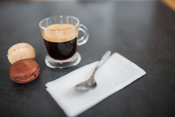 Espresso Coffee & Macaroons Espresso Coffee & Macaroons