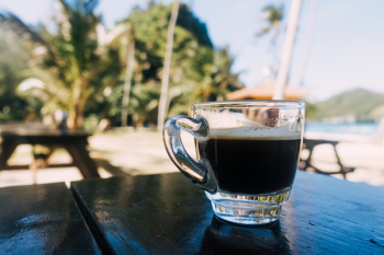 Espresso in Thai paradise 