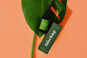 Essential Oil Mockup c-o your brand here 30 mi / 101 fl o. 30 mi/ 1.01 fl. oz. mockup ? 