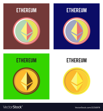 Ethereum symbol icon eps file vector image Ethereum symbol icon eps file vector image