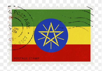 Ethiopia flag png post stamp | Free PNG - rawpixel Ethiopia flag png post stamp | Free PNG - rawpixel