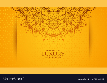 ethnic arabesque style mandala pattern background