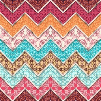Ethnic floral pattern Ethnic floral pattern