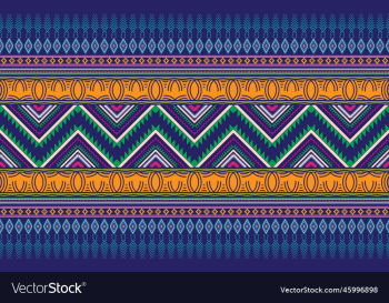 ethnic-style seamless pattern tribal motif