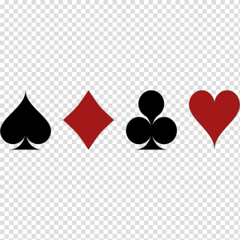 Euchre Suit Playing card , Heart Playing Cards transparent background PNG clipart