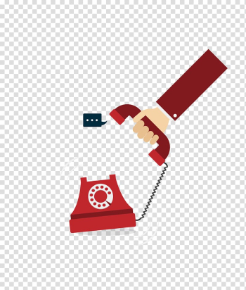 Euclidean Computer graphics Illustration, color hand phone call transparent background PNG clipart