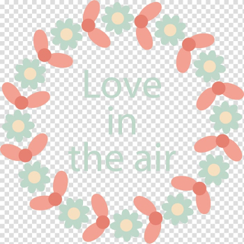 Euclidean Falling in love Computer file, Watercolor flower transparent background PNG clipart