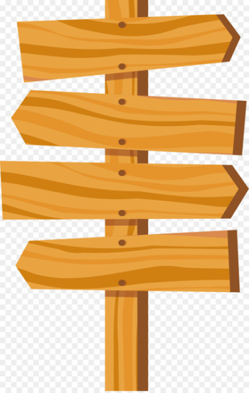 Euclidean vector Arrow Sign - Multi layer arrow board signpost 