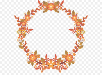 Euclidean vector Autumn - Beautiful autumn flower cane title box 
