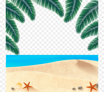 Euclidean vector Beach - Vector beach island Euclidean vector Beach - Vector beach island