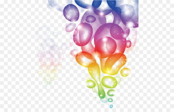 Euclidean vector Bubble Illustration - Colorful bubbles Euclidean vector Bubble Illustration - Colorful bubbles