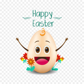 Euclidean vector Easter - Vector anthropomorphic egg Euclidean vector Easter - Vector anthropomorphic egg