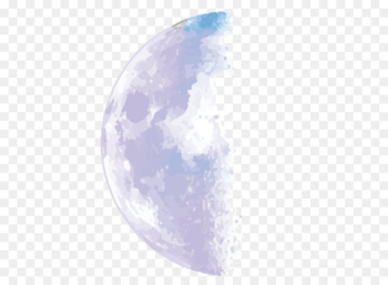 Euclidean vector Galaxy Adobe Illustrator - Vector moon Galaxy 