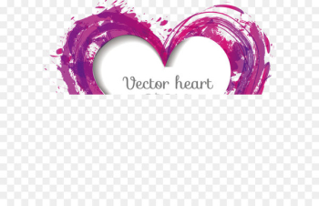 Euclidean vector Heart Valentine's Day - Purple love vector Euclidean vector Heart Valentine's Day - Purple love vector