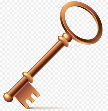 Euclidean vector Key Clip art - Retro key Euclidean vector Key Clip art - Retro key