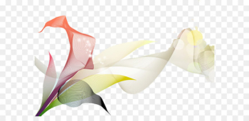 Euclidean vector - PPT background elements flower ribbon 