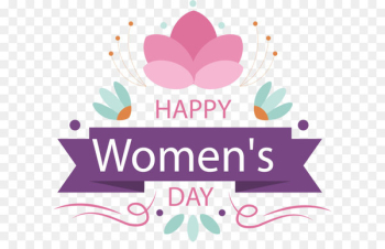 Euclidean vector Sticker - Happy Day of Women's Day Euclidean vector Sticker - Happy Day of Women's Day