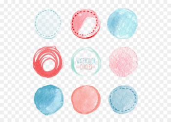 Euclidean vector Watercolor painting Circle Download - Watercolor Tags 