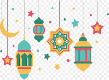 Euclidean vector Web banner Islamic New Year Muharram - The color of Islamic New Year's ornaments 