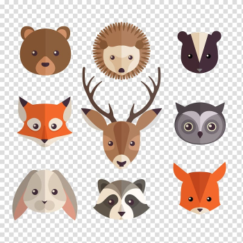 Euclidean Watercolor painting Drawing , Animal Avatar transparent background PNG clipart