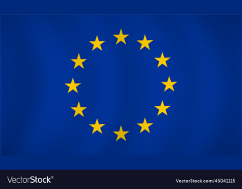 european union flag background