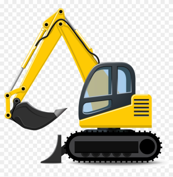 Excavator Heavy Equipment Backhoe Clip Art - Clip Art Construction Trucks Excavator Heavy Equipment Backhoe Clip Art - Clip Art Construction Trucks
