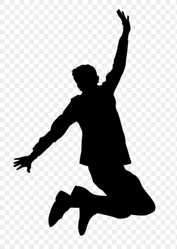 Excited man jumping png silhouette | Free PNG - rawpixel Excited man jumping png silhouette | Free PNG - rawpixel