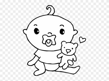 Exclusive Ideas Baby Clipart Black And White Cute Boy - Baby Clip Art Png Exclusive Ideas Baby Clipart Black And White Cute Boy - Baby Clip Art Png