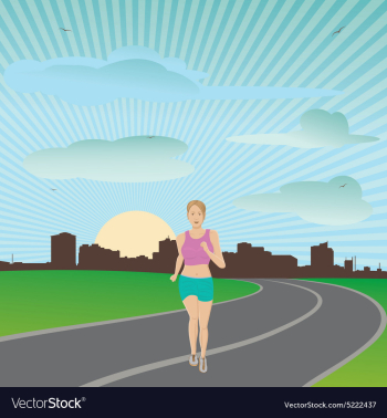 Exercise vector image Exercise vector image