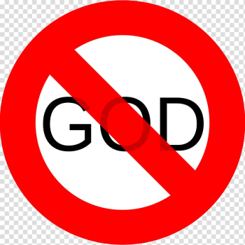 Existence of God Atheism Belief in God, no smoking transparent background PNG clipart