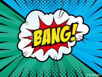 explosion bang pop art style design explosion bang pop art style design