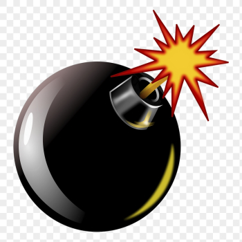 Explosive bomb png sticker, transparent | Free PNG - rawpixel