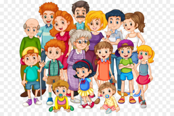 Extended family Clip art - Family Extended family Clip art - Family
