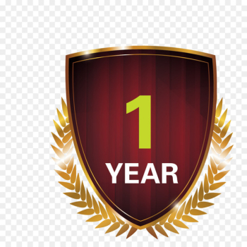 Extended warranty Stock photography Guarantee Logo - Vector pattern material one year warranty red 