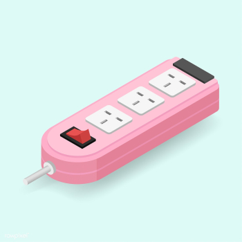 Extension cord 3D clipart | Free stock vector - 383587 Extension cord 3D clipart | Free stock vector - 383587